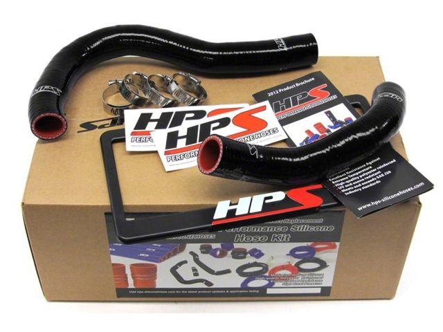 HPS Black Reinforced Silicone Radiator Hose Kit Coolant Honda 02-05 Civic Si