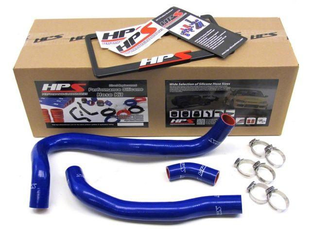 HPS Blue Reinforced Silicone Radiator Hose Kit Coolant Honda 06-11 Civic Si
