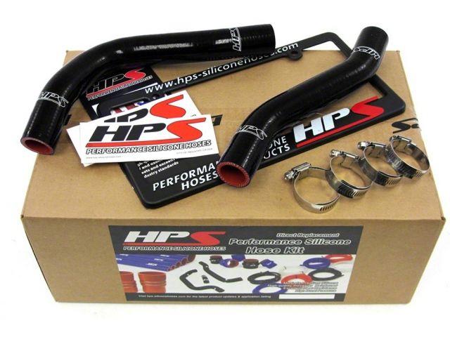 HPS Black Reinforced Silicone Radiator Hose Kit Coolant Honda 11-16 CRZ