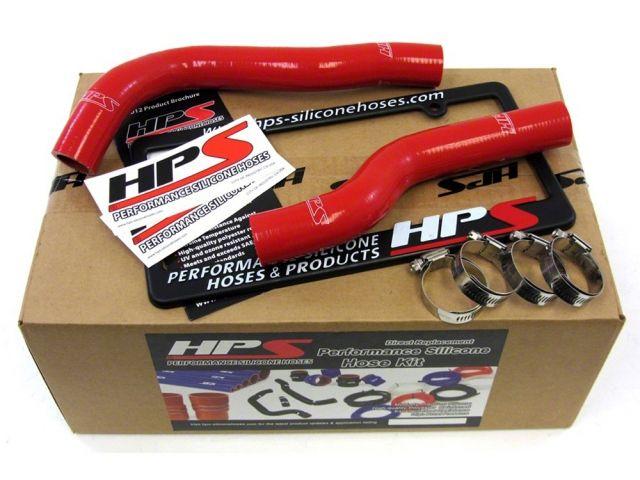 HPS Red Reinforced Silicone Radiator Hose Kit Coolant Honda 09-13 Fit