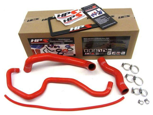 HPS Red Reinforced Silicone Radiator Hose Kit Coolant Nissan 03-06 350Z