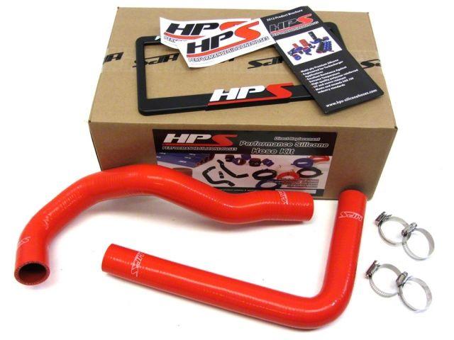 HPS Red Reinforced Silicone Radiator Hose Kit Coolant Lexus 92-99 SC300 with 1JZGTE or 2JZGTE Engine Swap