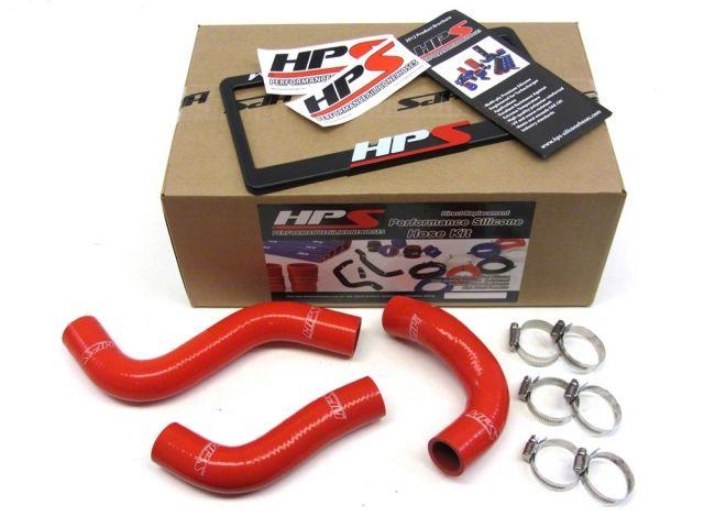 HPS Red Reinforced Silicone Radiator Hose Kit Coolant Mazda 90-93 Miata