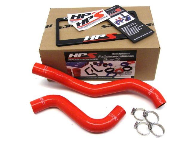 HPS Red Reinforced Silicone Radiator Hose Kit Coolant Mitsubishi 95-99 Eclipse Turbo