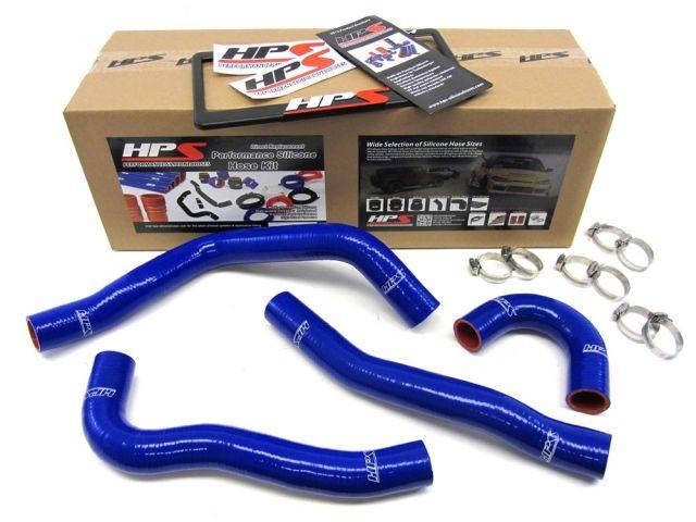 HPS Blue Reinforced Silicone Radiator Hose Kit Coolant Mitsubishi Lancer EVO 10