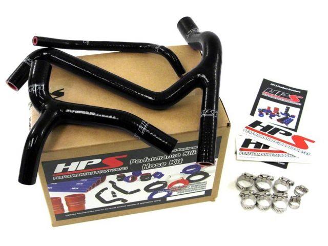 HPS Black Reinforced Silicone Radiator Hose Kit Coolant Kawasaki 2009 KX450F