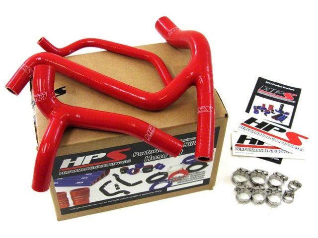 HPS Red Reinforced Silicone Radiator Hose Kit Coolant Kawasaki 2009 KX450F