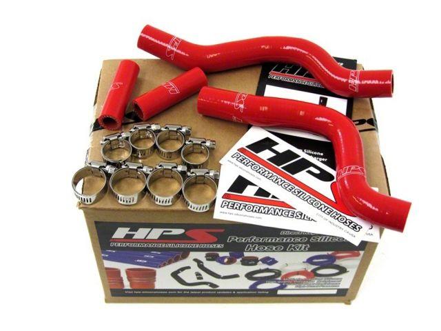 HPS Red Reinforced Silicone Radiator Hose Kit Coolant Suzuki 01-11 RM250