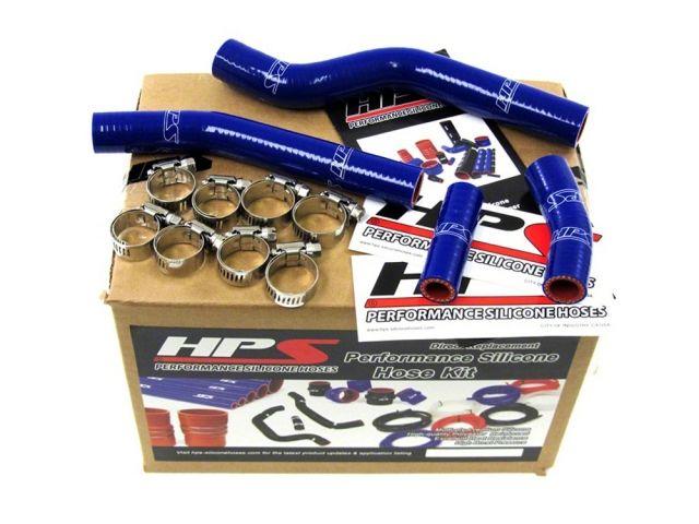 HPS Blue Reinforced Silicone Radiator Hose Kit Coolant Yamaha 07-09 YZ450F
