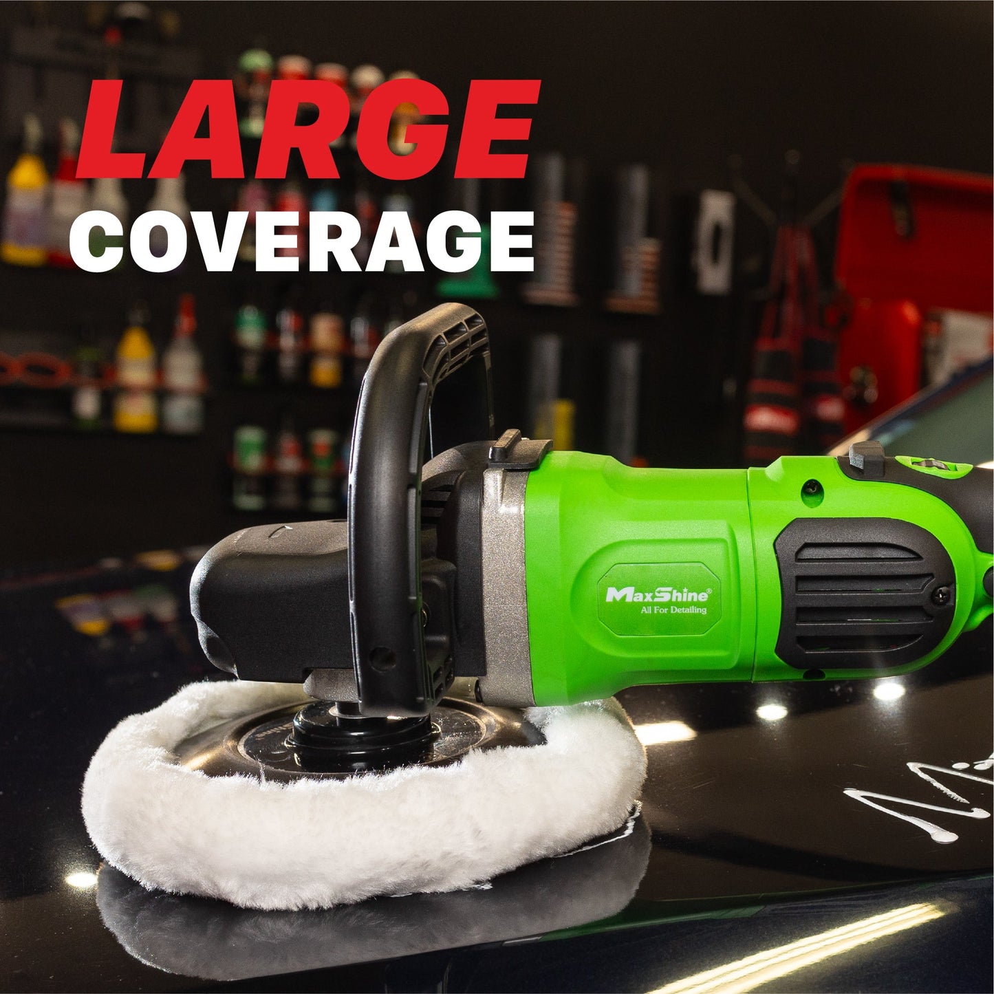 Rotary Polisher | M1300 Pro - 7in Plate, 1300W