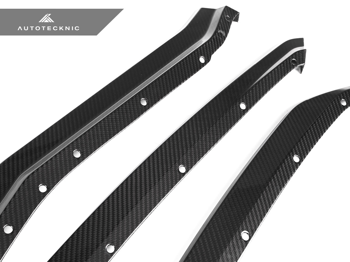 AutoTecknic Dry Carbon Competition Front Aero Lip - Corvette C8 2020-2023