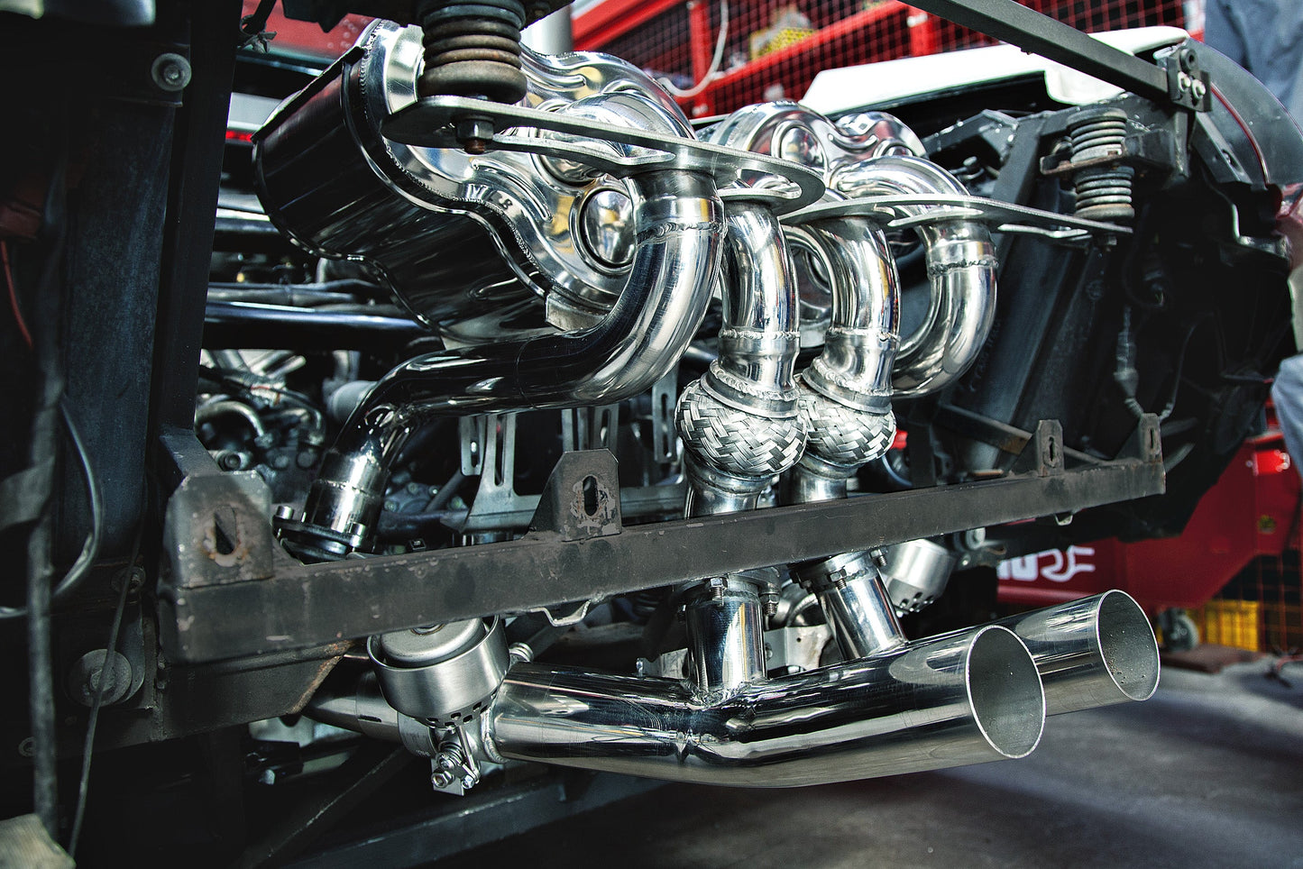 Lamborghini Murcielago LP670 SV - Racing Valved Exhaust w/ Headers, Sport Cats + Ceramic Coated Tip