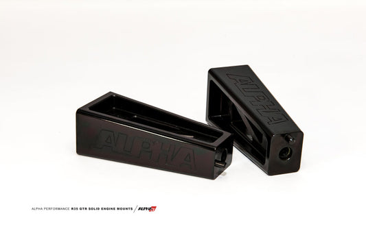AMS Performance 2009+ Nissan GT-R R35 Alpha Race X Solid Motor Mounts ALP.07.03.0012-1