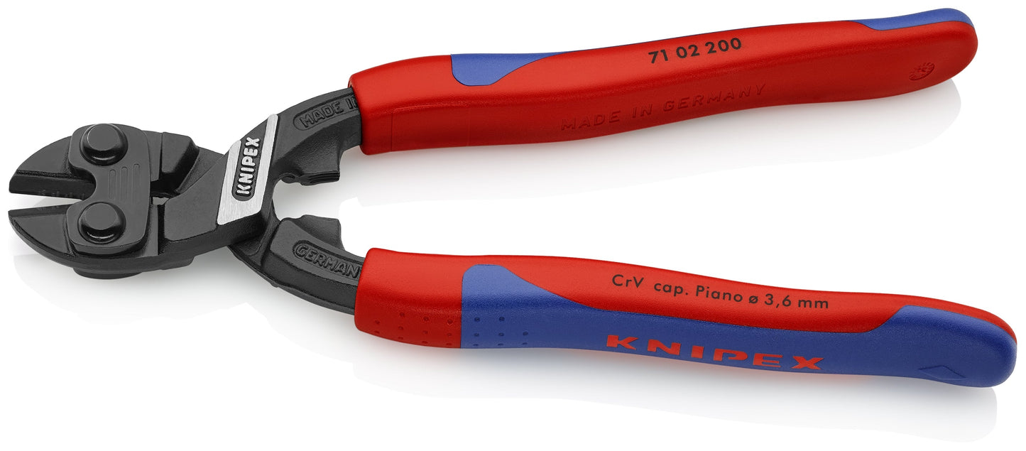 Knipex CoBalt® High Leverage Bolt Cutters 8" 71 02 200