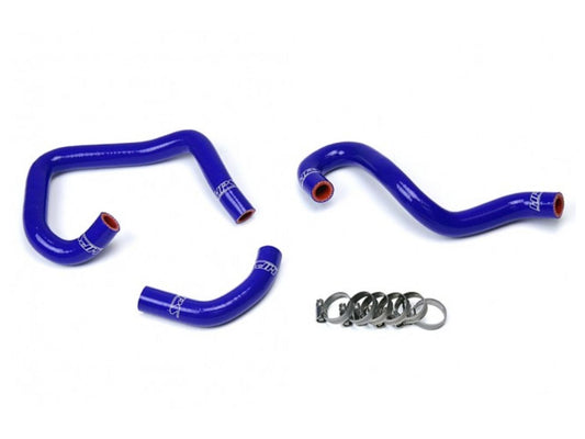 HPS Blue Reinforced Silicone Heater Hose Kit Coolant Toyota 93-98 Supra MK4 2JZ Turbo Left Hand Drive