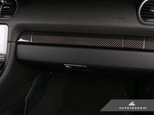 AutoTecknic Dry Carbon Fiber Interior Trim - Porsche 718 Cayman | Boxster