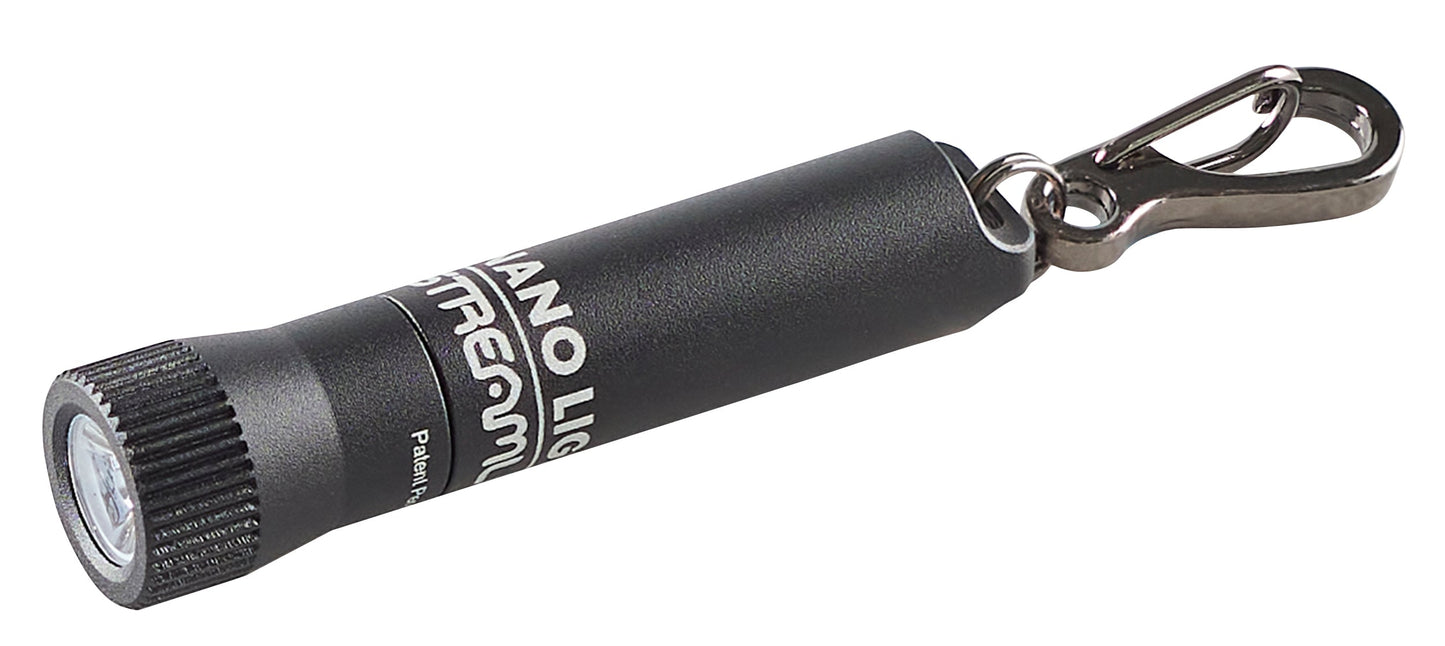 Streamlight Nano Light® II Miniature Keychain LED Flashlight Black 73020