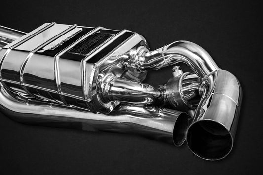 Porsche 992 Carrera/S/Turbo/Turbo S - Valved Exhaust Muffler for OEM Cats (CES3)