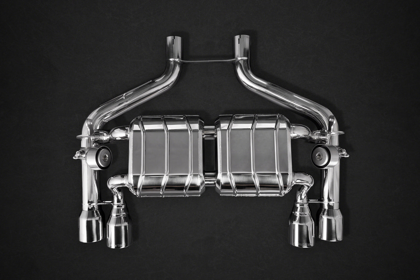 BMW M2 (F87) - ECE Valved Exhaust, MidSilencer Spare, + Carbon Tips (CES3)