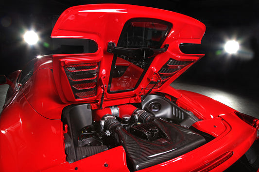 Ferrari 458 Spider - Carbon Fiber Lock Cover