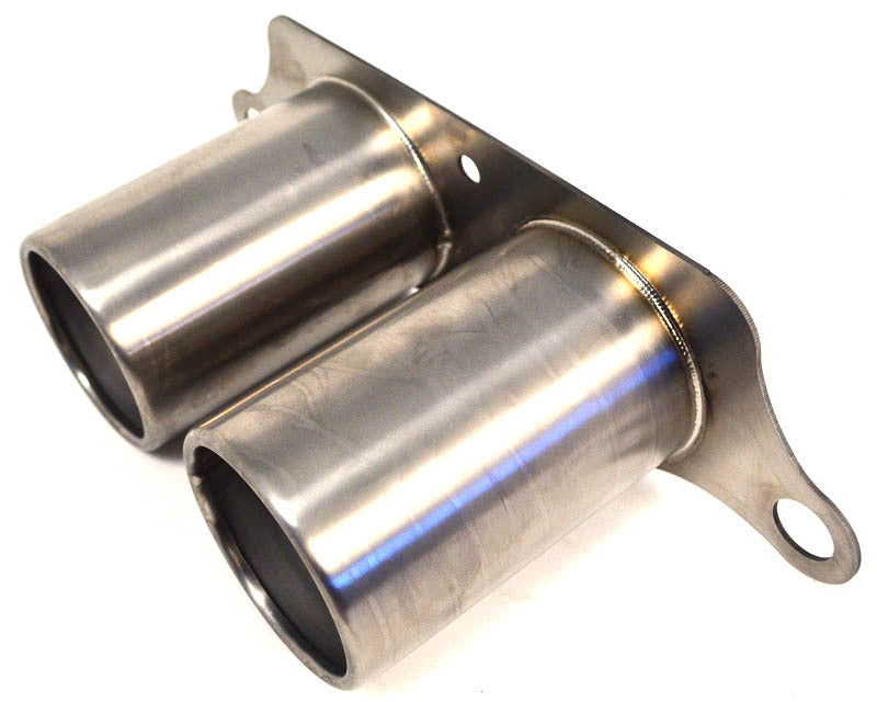 Agency Power Titanium Exhaust Brushed Tips Porsche 997 GT3 GT3RS 07-12 AP-997GT3-171TI
