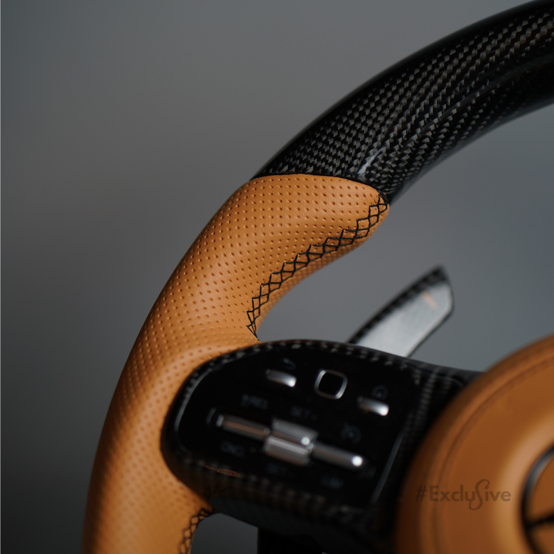 AMG Steering Wheel for Mercedes-Benz 2018+ AMG Models | Custom by Exclusive Steering