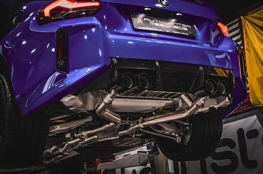 BMW M2 (G87) - Valved Exhaust, MidSilencer Spare, 200 Cell OPF + Wicrom Tips (OE Actuators)