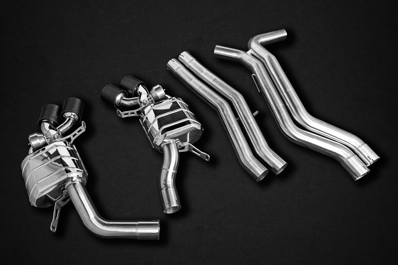 Audi RS6/7 (C8) - Valved Exhaust + Carbon Tips (OE Actuators)