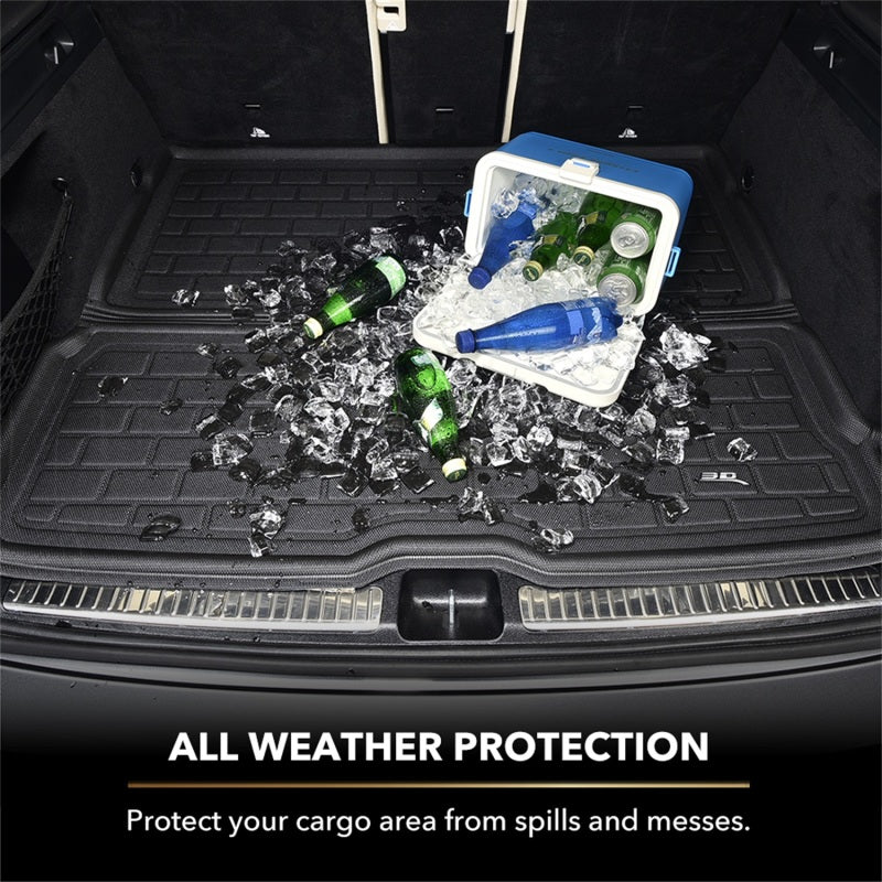 3D MAXpider - 2023 Audi A6 (C8) Cross Fold Kagu Cargo Liner - Black (Does Not Fit Allroad) M1AD0571309
