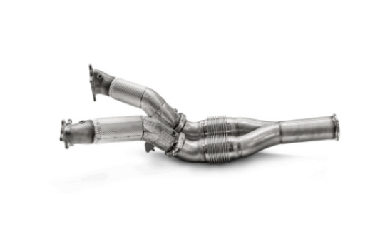Akrapovic 08-18 Nissan GTR (R35) DownPipe (SS) for Stock Turbochargers DP/L-NI/SS/1