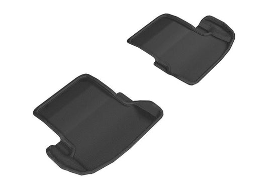 3D MAXpider 2016-2020 Mercedes-Benz C-Class Coupe C205 Kagu 2nd Row Floormats - Black L1MB08521509