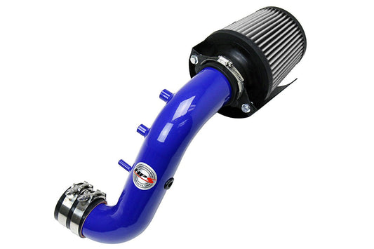 HPS Shortram Air Intake Kit 2002-2006 Acura RSX Type-S 2.0L, Includes Heat Shield, Blue