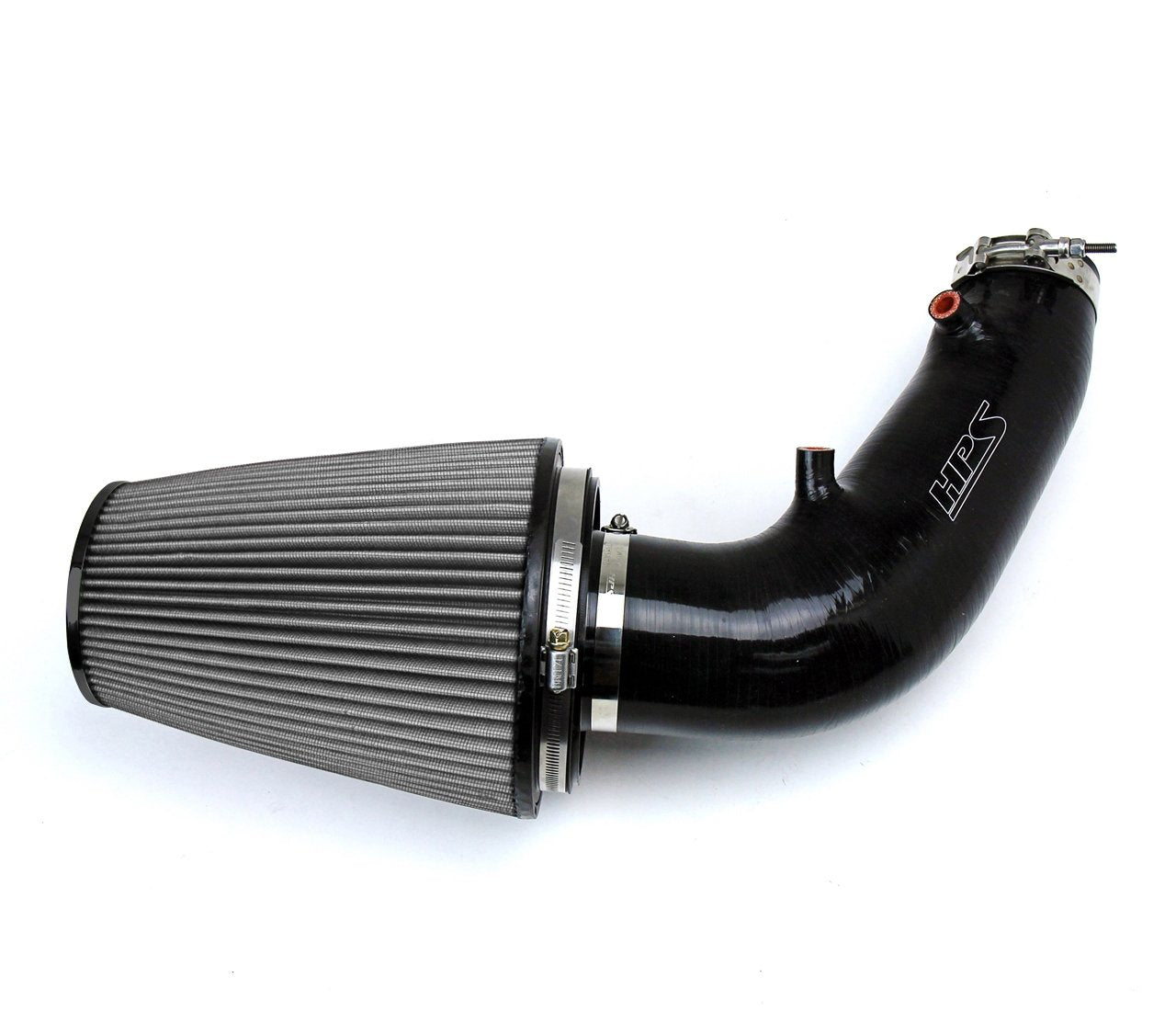 HPS Shortram Air Intake Kit 2006-2009 Honda S2000 AP2 2.2L F22 drive-by-wire, Black