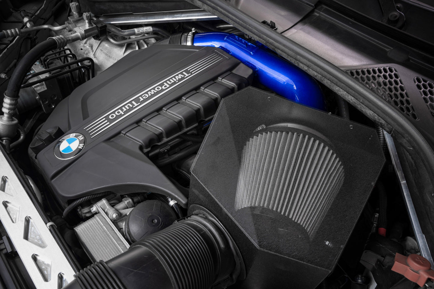 HPS Air Intake Kit BMW 2015-2019 X6 3.0L Turbo N55 F16, 827-699