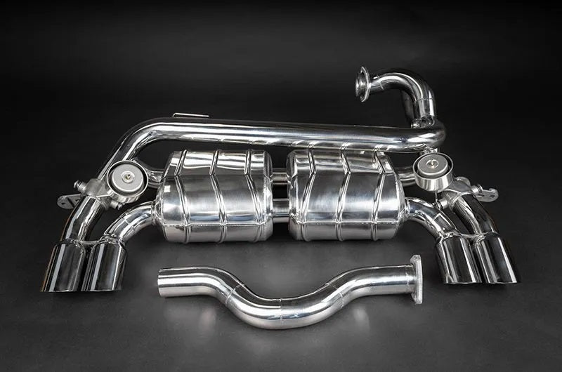 Ferrari 328 GTB/S (USA Catted) - XPipe Valved Exhaust w Cat Spare (CES3)
