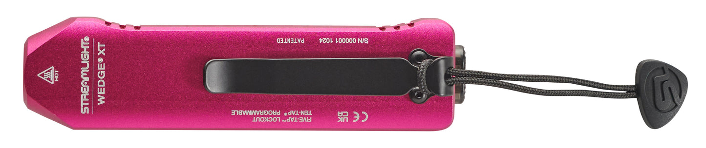 Streamlight BCRF Wedge® XT EDC Everyday Carry LED Flashlight Pink 88824