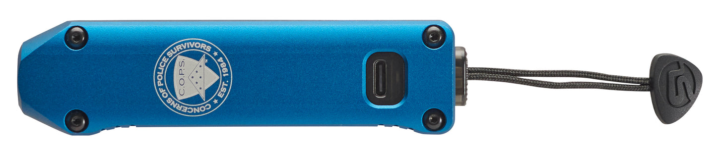 Streamlight C.O.P.S Wedge® XT EDC Everyday Carry LED Flashlight Blue 88825