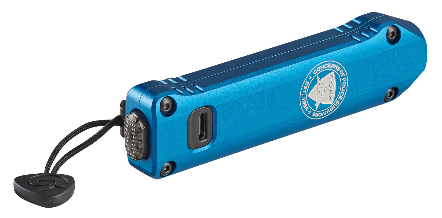 Streamlight C.O.P.S Wedge® XT EDC Everyday Carry LED Flashlight Blue 88825
