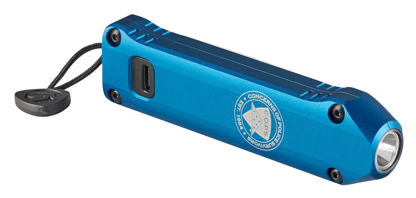 Streamlight C.O.P.S Wedge® XT EDC Everyday Carry LED Flashlight Blue 88825