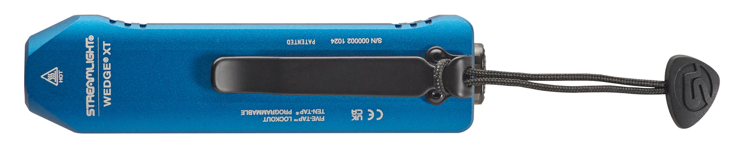 Streamlight C.O.P.S Wedge® XT EDC Everyday Carry LED Flashlight Blue 88825