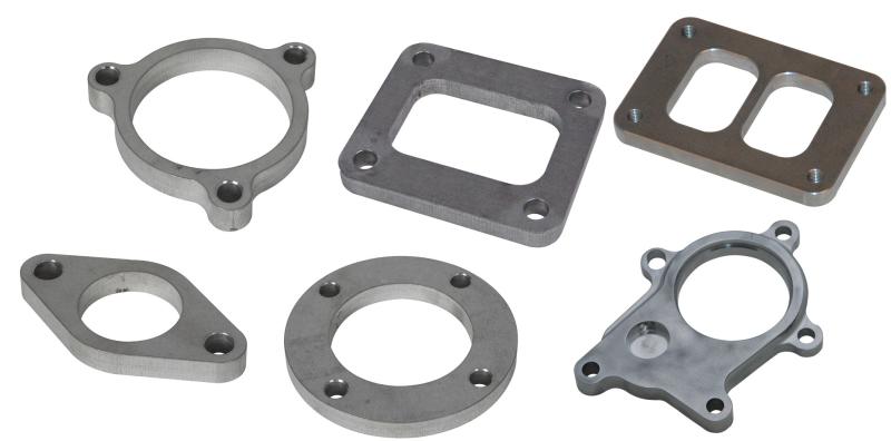 Vibrant T304 SS Exh Manifold Flanges for BMW E36/E46 platform motors 3/8in Thick (SOLD IN PAIRS)