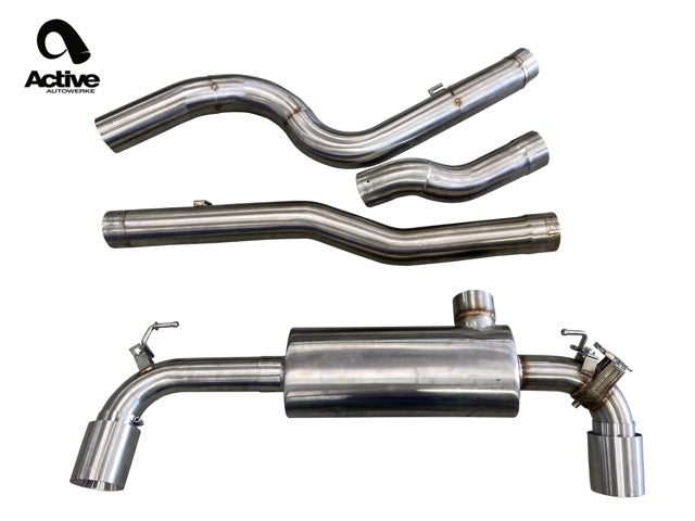 Supra MKV A90/A91 Rear Exhaust with 100mm tips