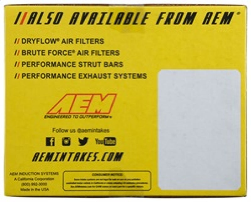 AEM Induction AEM 02-06 RSX (Manual Base Model only) Silver Cold Air Intake 21-505C