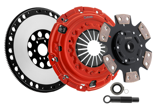 Action Clutch 01-06 BMW M3 3.2L (S54) RWD Stage 5 Clutch Kit (2MS) w/Lightened Flywheel ACR-3551-FW