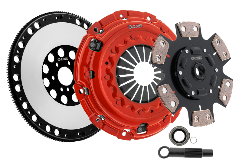 Action Clutch 01-06 BMW M3 3.2L (S54) RWD Stage 3 Clutch Kit (1MS) w/Lightened Flywheel ACR-3549-FW