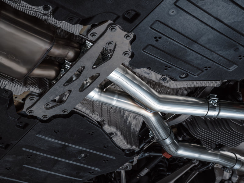 AWE Tuning 23-24 BMW G87 M2 Track Edition Exhaust - Chrome Silver Tips 3020-42487