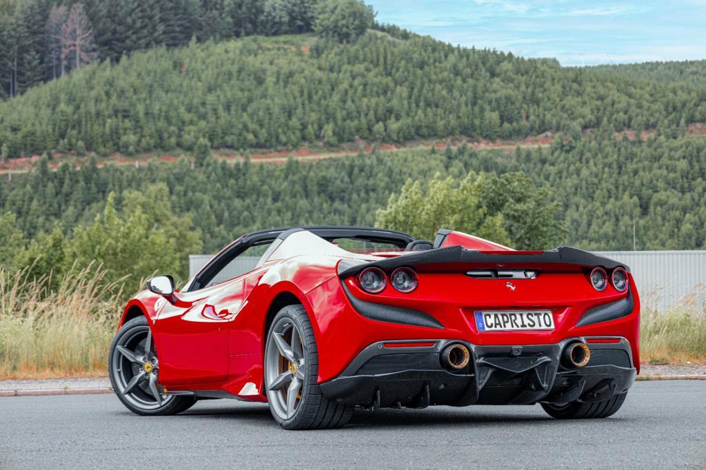 Ferrari F8 Performance Rear Ferrari F8 Spider - Carbon Fiber Rear Spoiler – Pacific Automotive ...