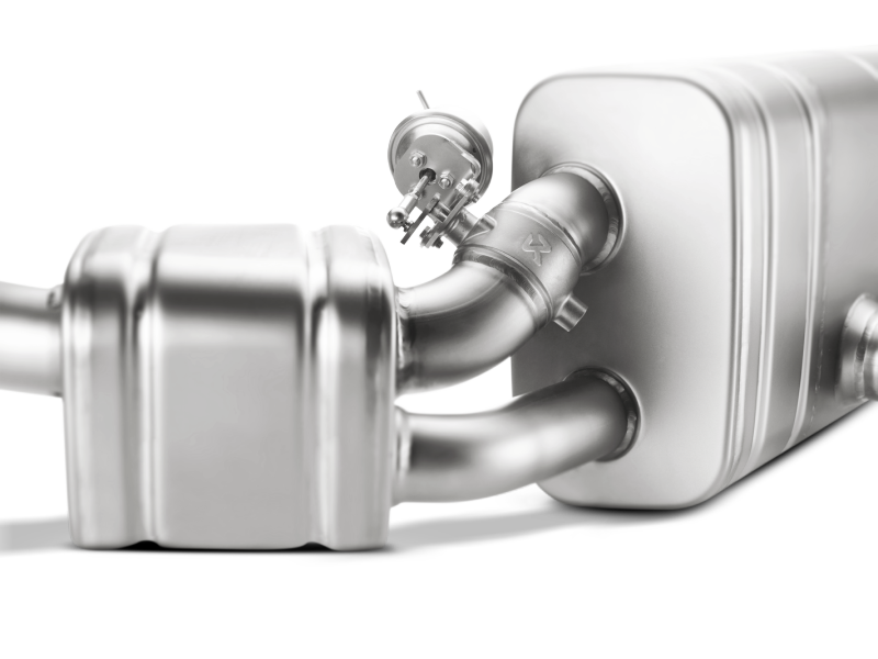 Akrapovic 12-15 Porsche Boxster (981) Slip-On Line (Titanium) w/ Titanium Tips S-PO981SO-HT/1