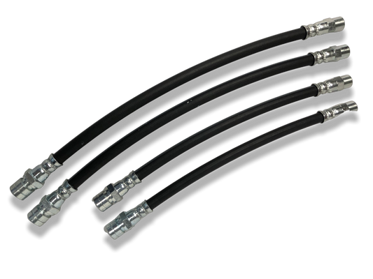 PMB Performance DirectFit Rubber Brake Lines - Set of 4 - 1969-83 Porsche 911/912