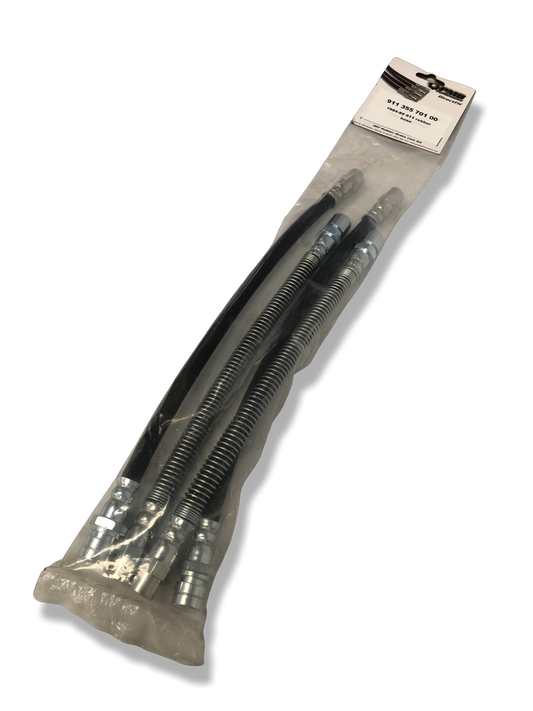 PMB Performance DirectFit Rubber Brake Lines - Set of 4 - 1984-89 Porsche 911
